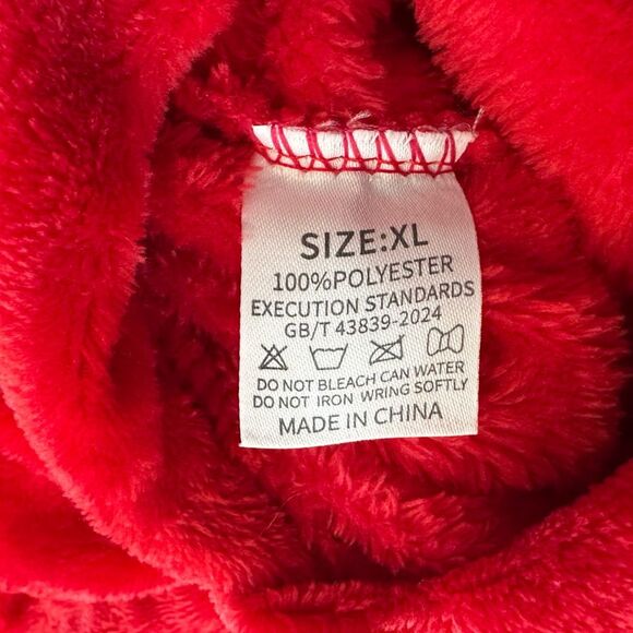 NEW Strawberry Dog Halloween Costume Red Hoodie Fall Pet Puppy Fruit - Picture 4 of 6